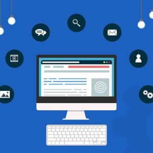 Five Page Website Graphic